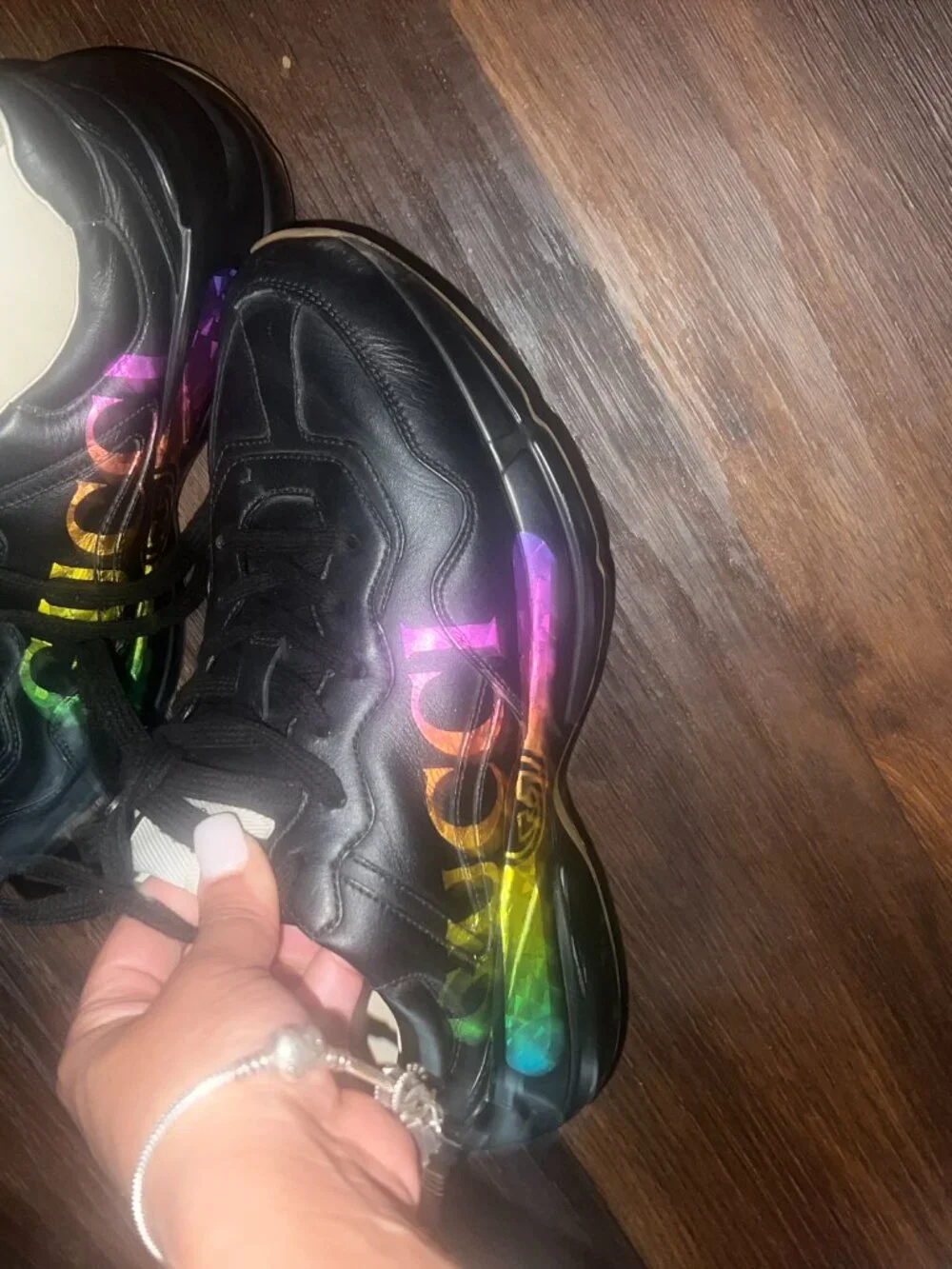 Gucci Rainbow Luxe Kicks